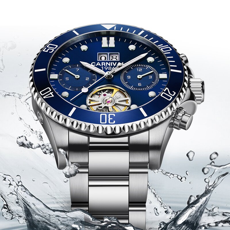 Men's Luxury Watch Factory - 2025 Stainless Steel Automatic Luminous Waterproof