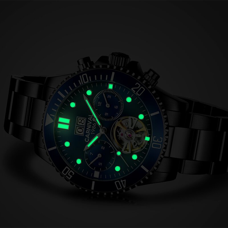 Men's Luxury Watch Factory - 2025 Stainless Steel Automatic Luminous Waterproof