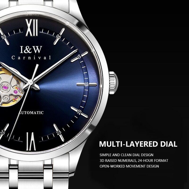 Automatic Mechanical Watch Manufacturer - Audimars for Piaget Custom Logo 40mm