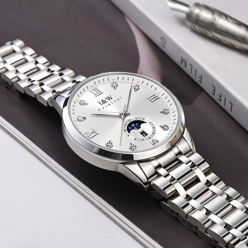 Men's Mechanical Watch Manufacturer - Luxury Skeleton Hollow Luminous Stainless Steel