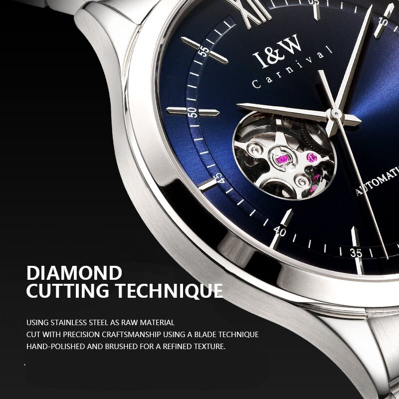 Automatic Mechanical Watch Manufacturer - Audimars for Piaget Custom Logo 40mm