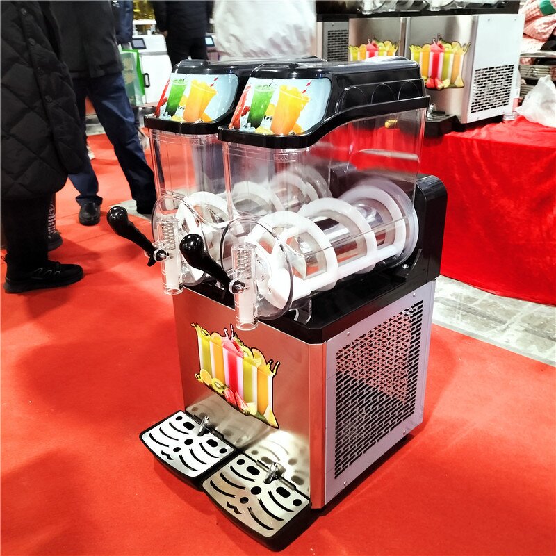 Slush Drink Machine Manufacturer - OEM/ODM Table Top 2 Tank Frozen
