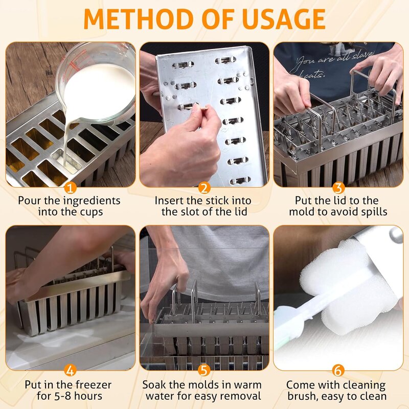 Popsicle Mold Manufacturer - OEM/ODM Stainless Steel Ice Pop Maker