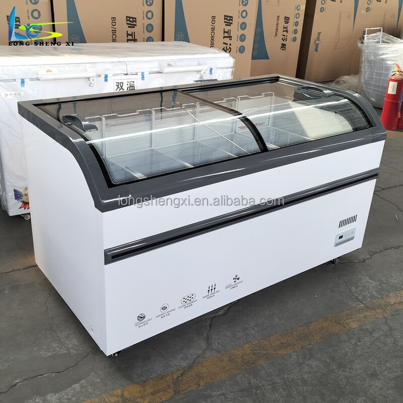 Glass Door Freezer Manufacturer - OEM/ODM Butcher Deep Freezer