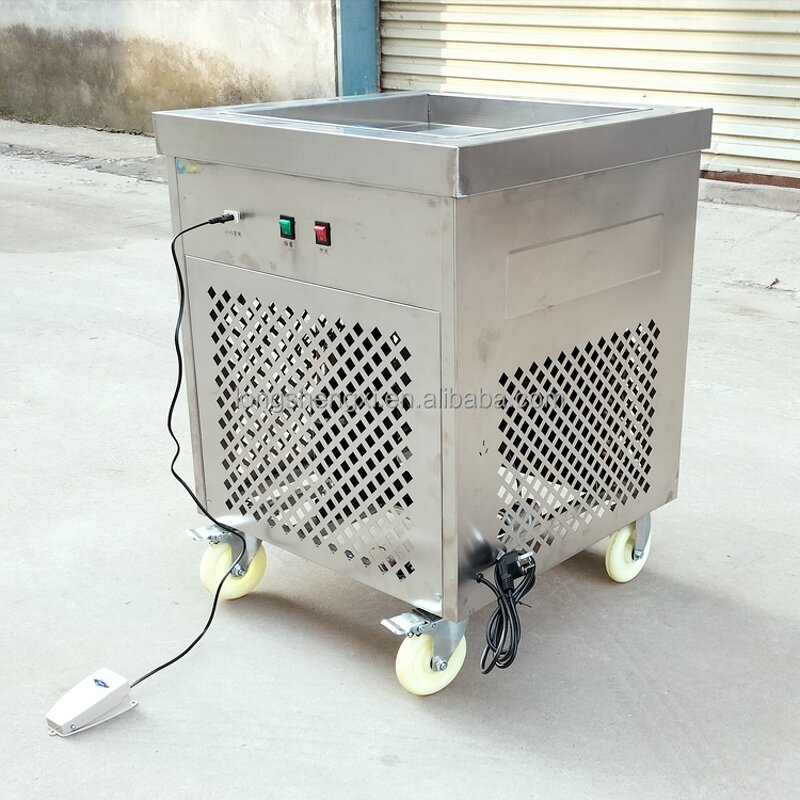 Rolled Ice Cream Machine Manufacturer - OEM/ODM Stainless Steel High Productivity