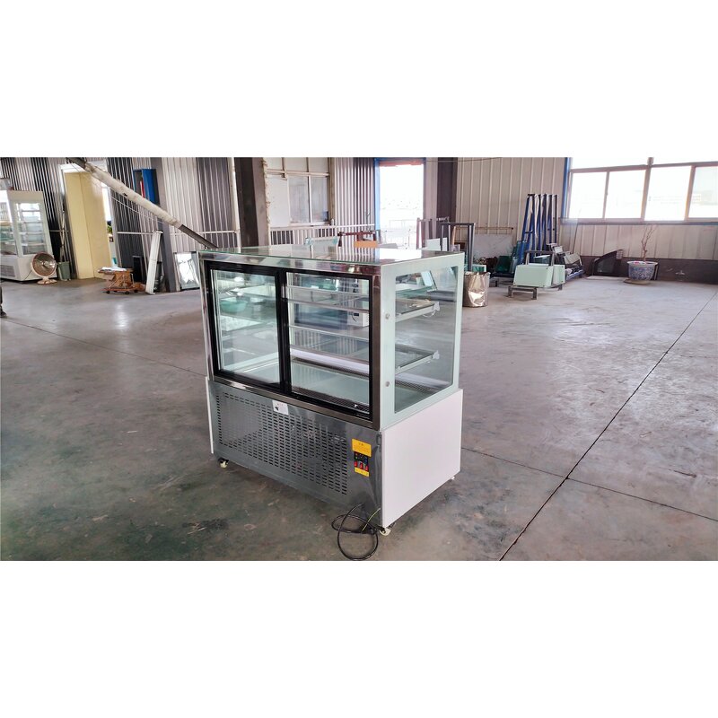 Cake Showcase Manufacturer - OEM/ODM Right Angle Glass Air Cooler