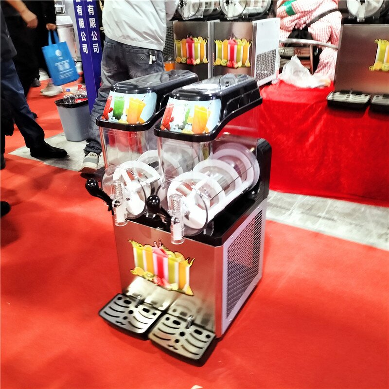 Slush Drink Machine Manufacturer - OEM/ODM Table Top 2 Tank Frozen