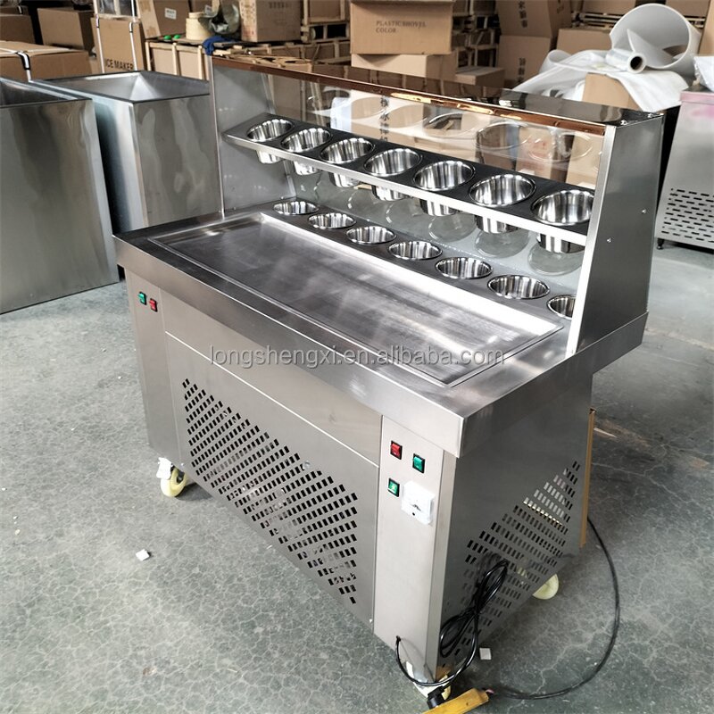 Rolled Ice Cream Machine Manufacturer - OEM/ODM Stainless Steel Single Pan