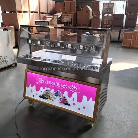 Rolled Ice Cream Machine Manufacturer - OEM/ODM Stainless Steel Single Pan