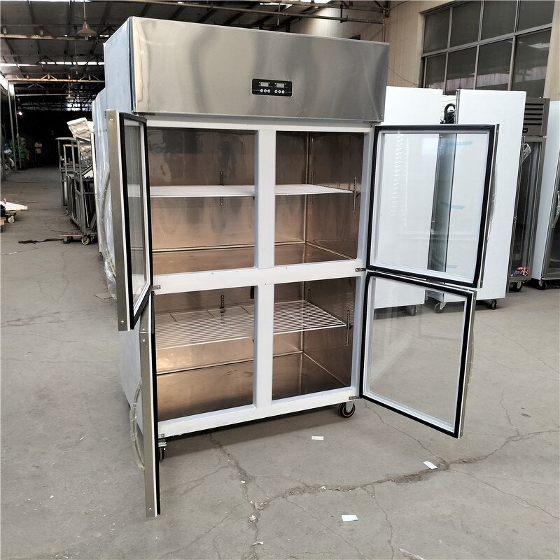 Display Cooler Manufacturer - OEM/ODM 2 Glass Door 7 Level