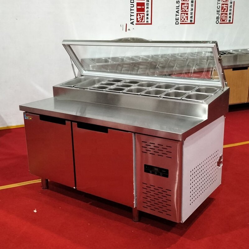Pizza Prep Table Manufacturer - OEM/ODM Refrigerated Salad Bar