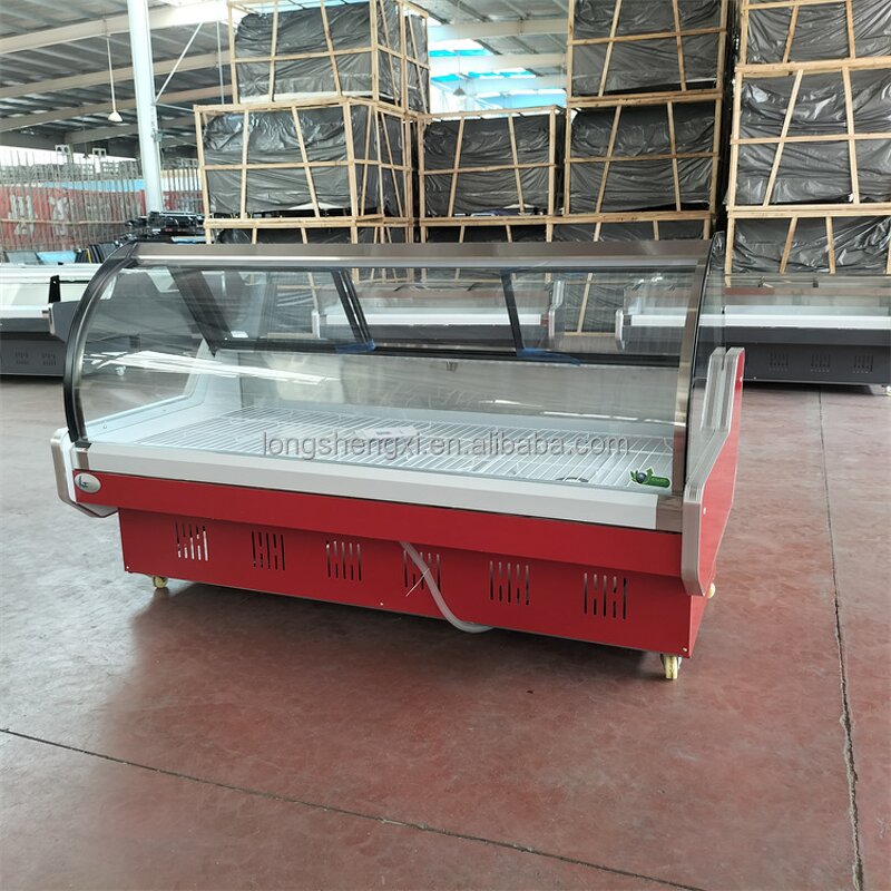 Meat Counter Fridge Manufacturer - OEM/ODM Glass Door Single-Temperature