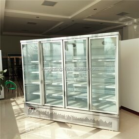 Ice Cream Freezer Manufacturer - OEM/ODM 4 Door Glass Display