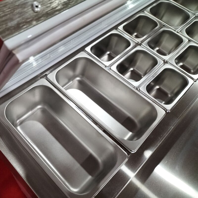 Salad Bar Chiller Manufacturer - OEM/ODM Table Top Single-Temperature