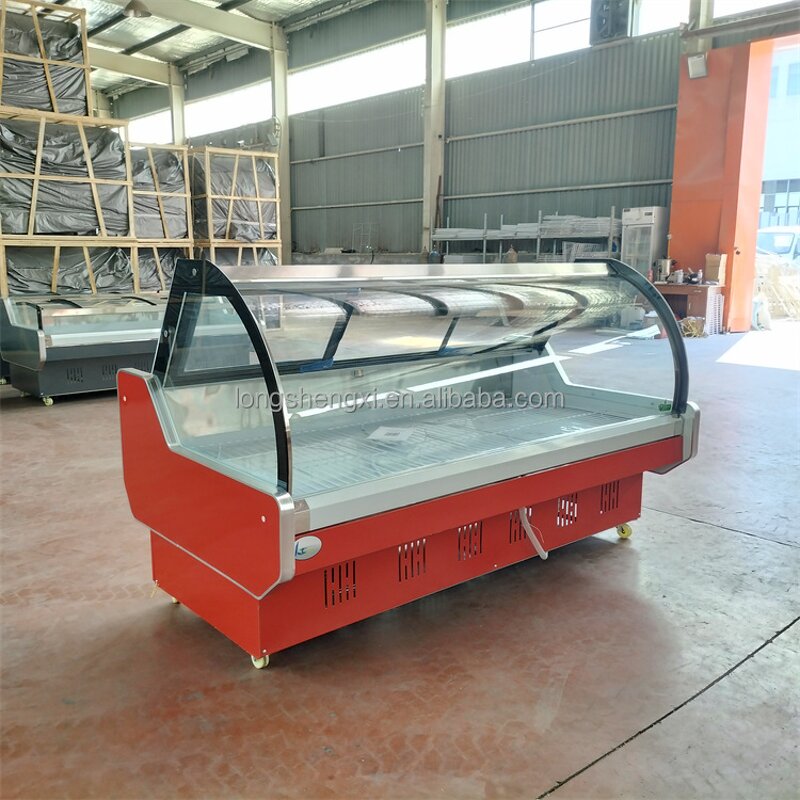 Meat Counter Fridge Manufacturer - OEM/ODM Glass Door Single-Temperature