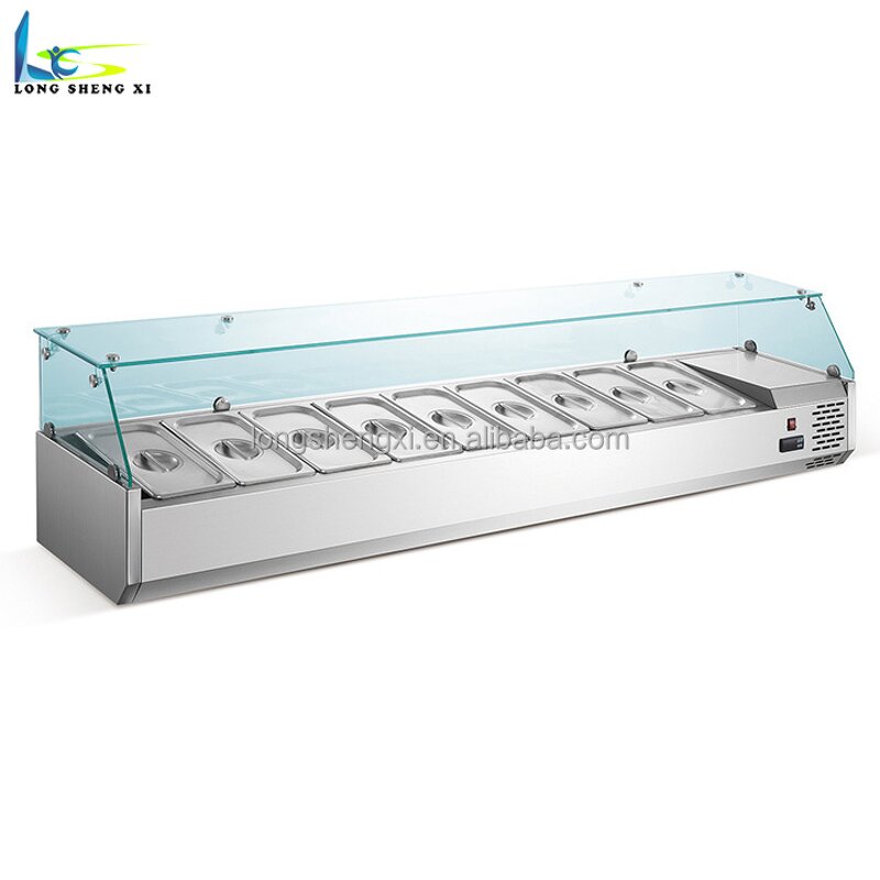 Refrigerated Counter Manufacturer - OEM/ODM Stainless Steel Hot Pot Prep