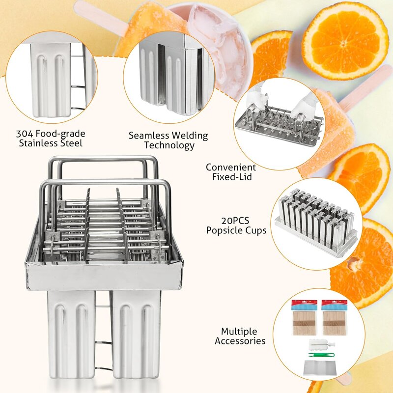 Popsicle Mold Manufacturer - OEM/ODM Stainless Steel Ice Pop Maker