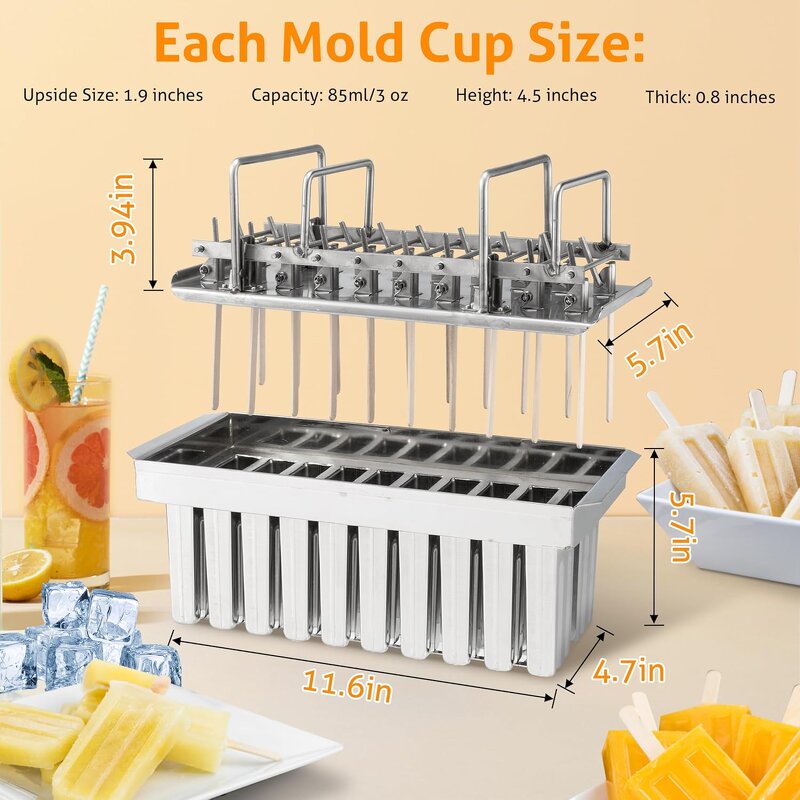 Popsicle Mold Manufacturer - OEM/ODM Stainless Steel Ice Pop Maker