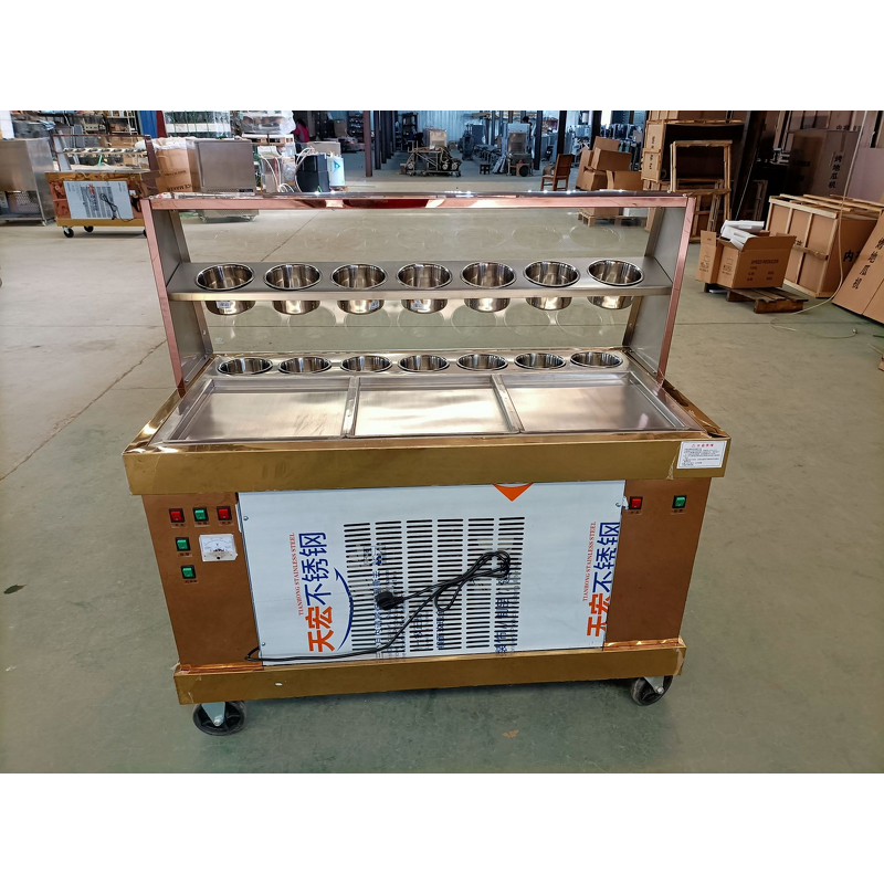 Rolled Ice Cream Machine Manufacturer - OEM/ODM Stainless Steel Single Pan