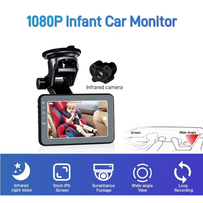 Baby Camera Manufacturer - OEM Wide View Rear Facing