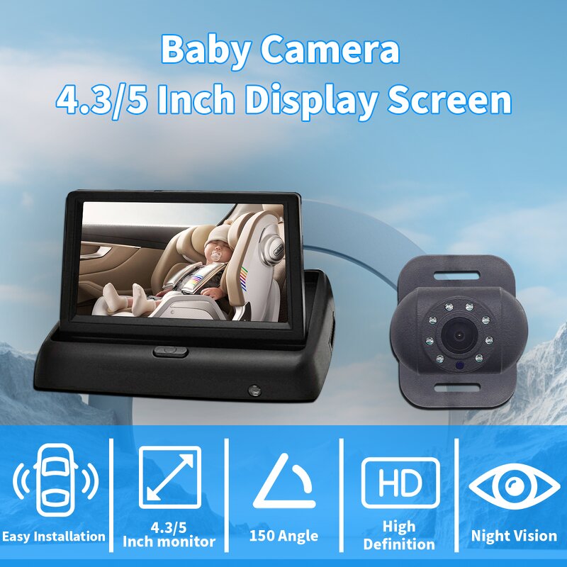 Baby Video Monitor Factory - Bulk Custom Rear Facing Camera