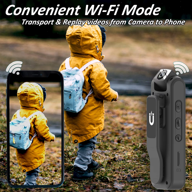 Body Camera Factory - Private Label No WiFi Back Clamp