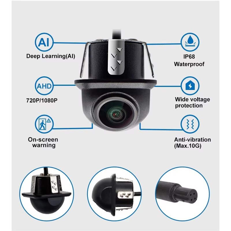 Car Reverse Camera Supplier - Custom AI Algorithm IP68