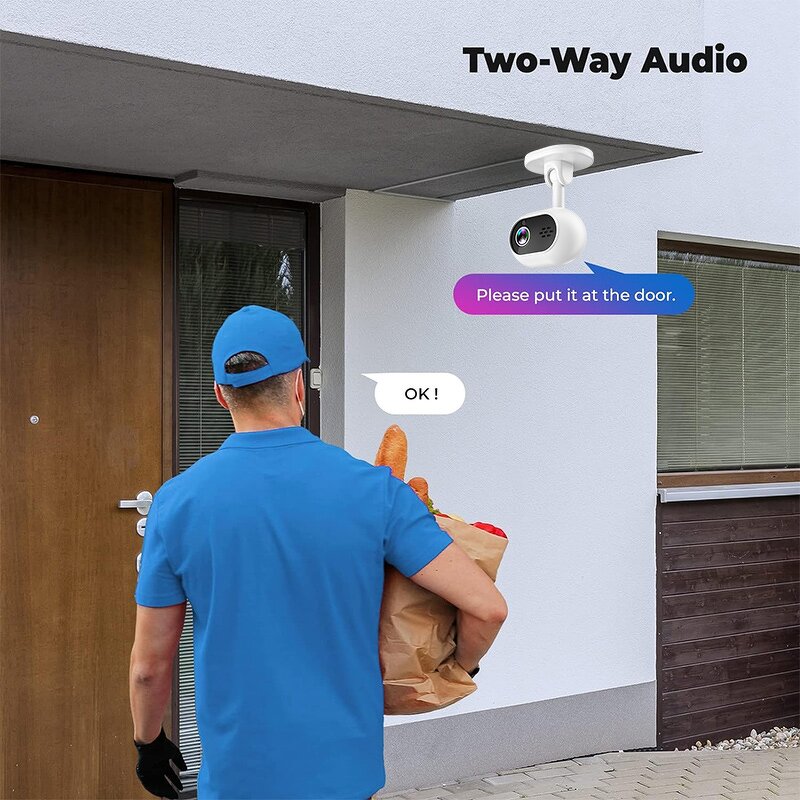 Wireless Security Camera Supplier - Custom Indoor Two Way Audio