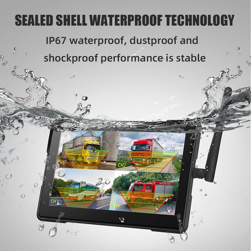 Wireless DVR Monitor Manufacturer - OEM Solar Energy Backup Camera