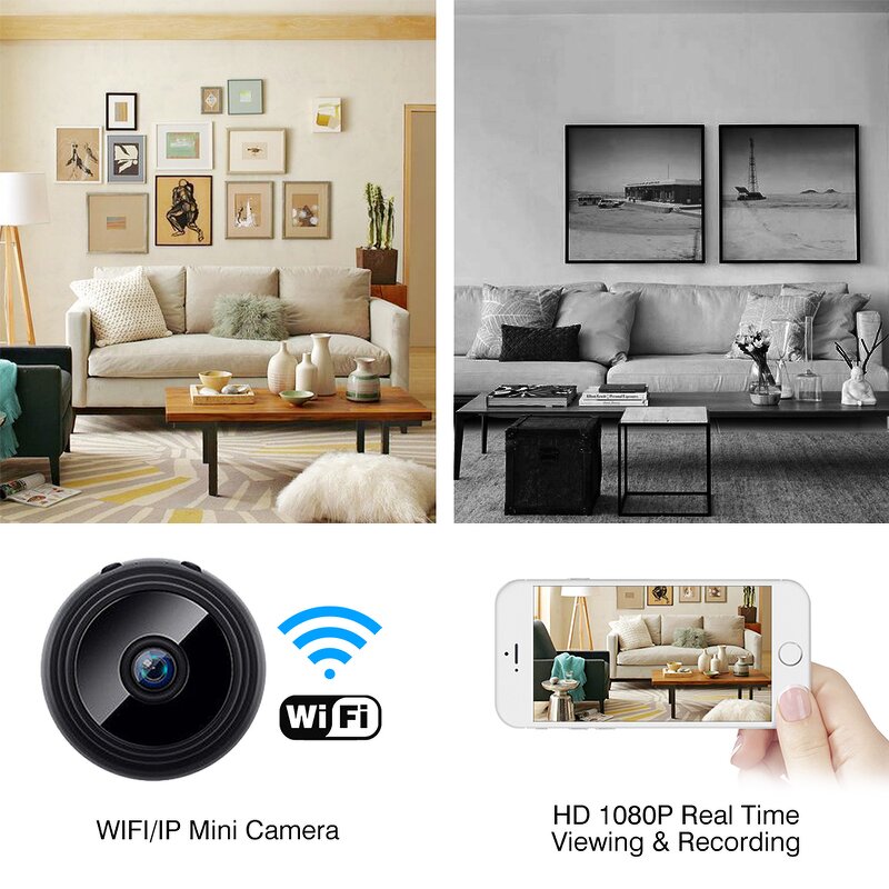 Wireless WiFi Camera Manufacturer - OEM Magnetic Base Indoor