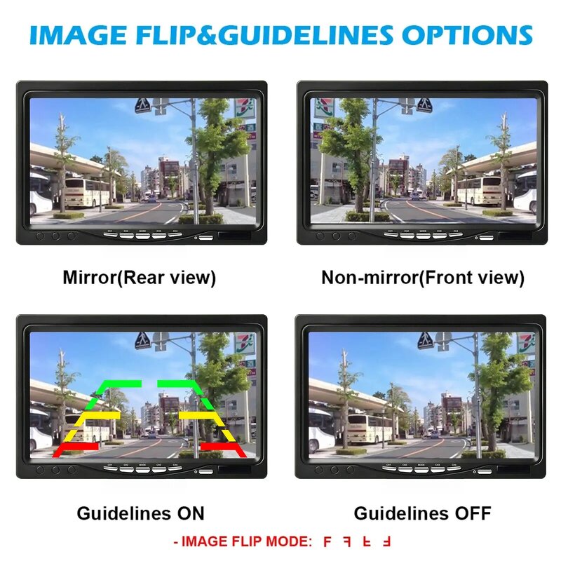 Car Reversing Aid Factory - Bulk 7 Inch AHD Monitor Kit