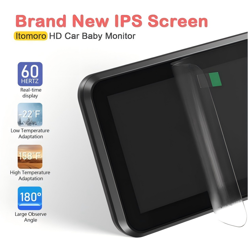 Car Baby Mirror Manufacturer - Private Label Easy Installation