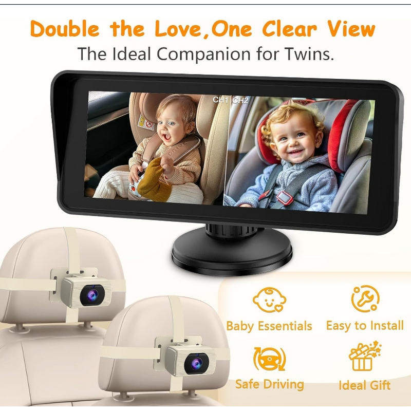 Video Monitor Factory - Wholesale Dual Channel Split-Screen