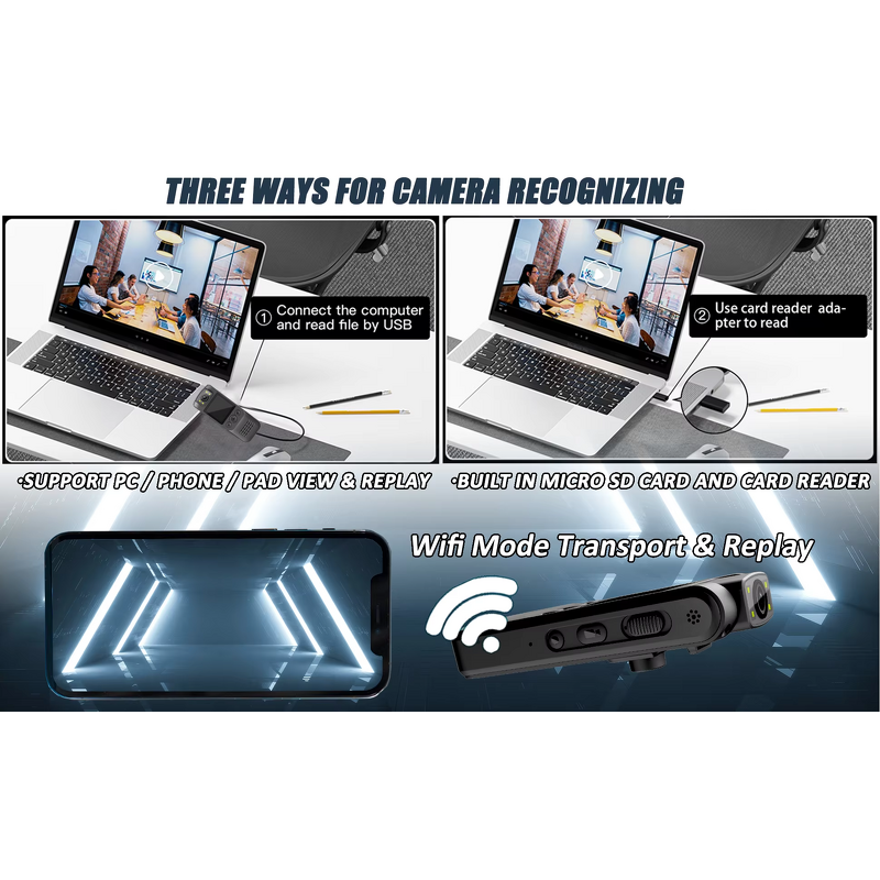 Body Camera Factory - Private Label No WiFi Back Clamp