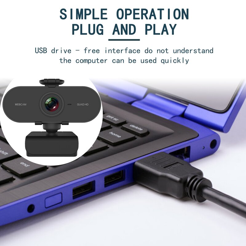 USB Webcam Supplier - Custom 4K Resolution with Tripod
