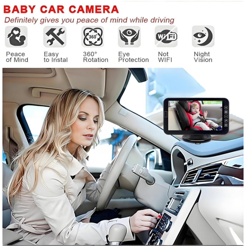 Baby Car Camera Supplier - Custom 1080P LCD Display