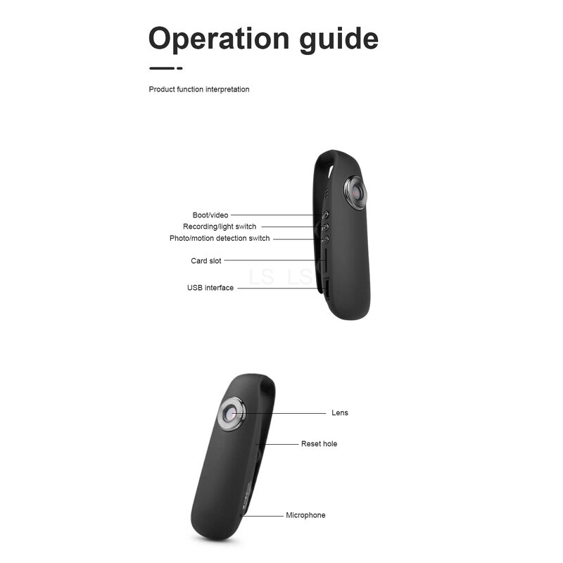 Sport Camera Manufacturer - OEM One-Click Recording Night Vision
