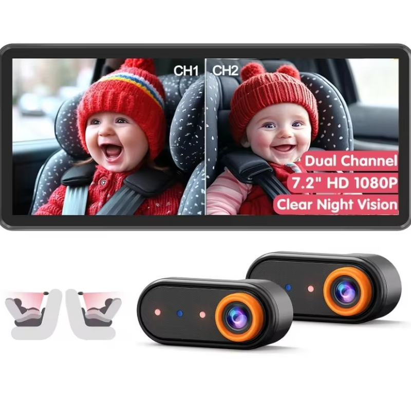 Baby Monitor Manufacturer - OEM Dual Channel IR Night Vision