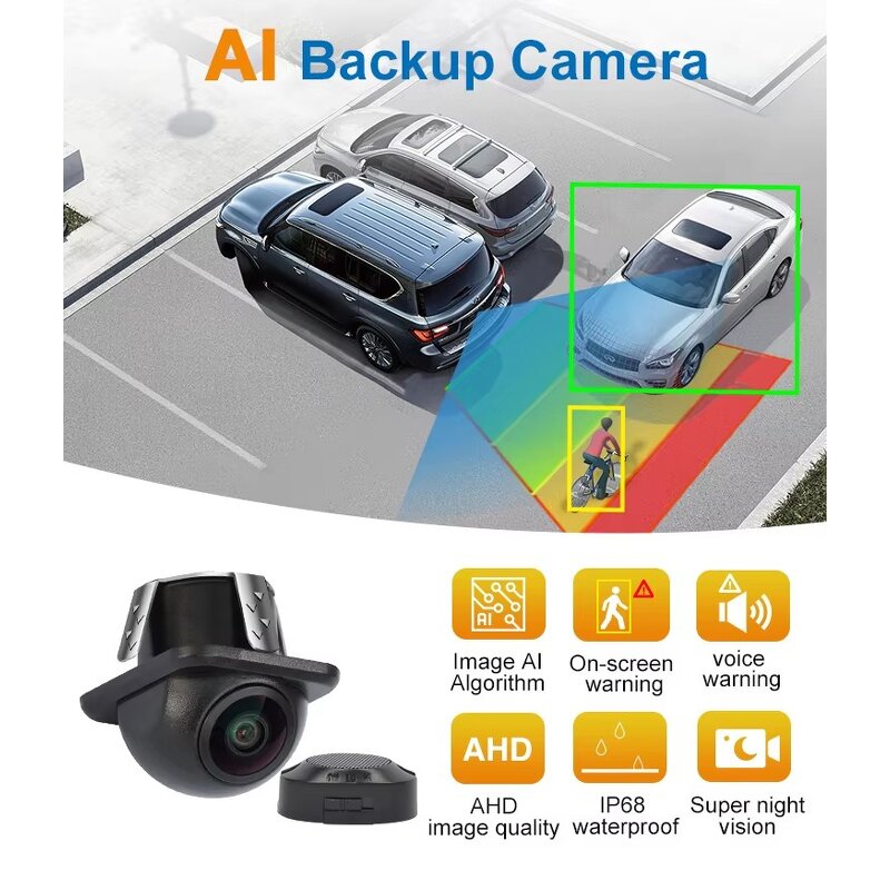 Car Reverse Camera Supplier - Custom AI Algorithm IP68