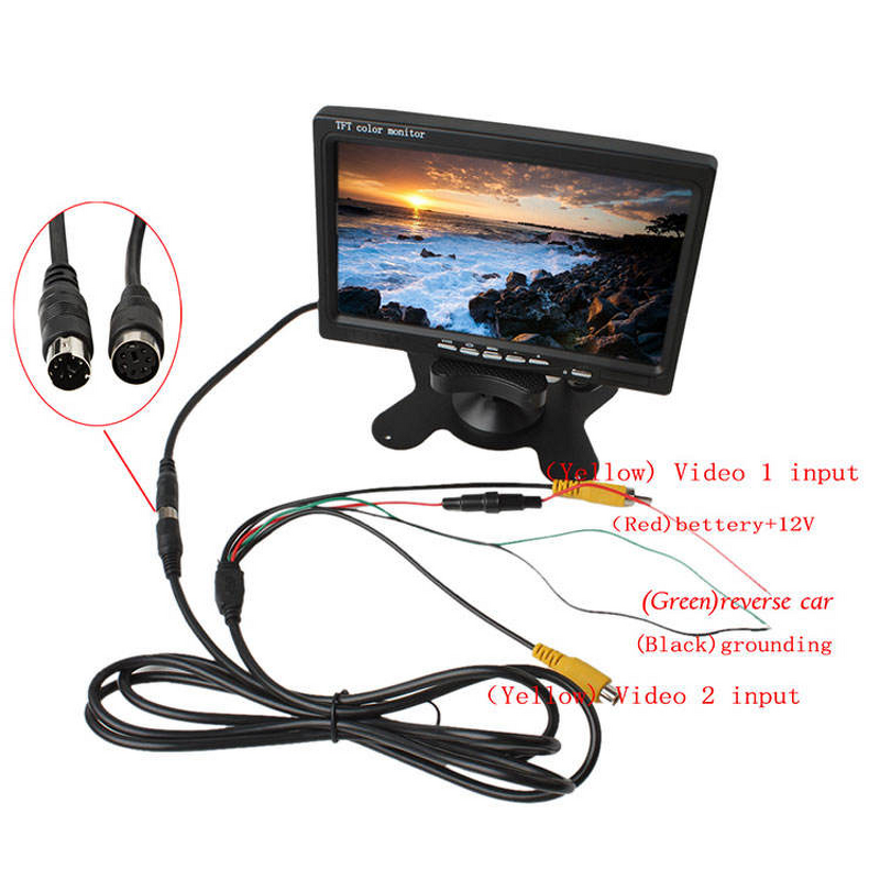 Car AV Monitor Supplier - Custom Ultra Thin TFT LCD