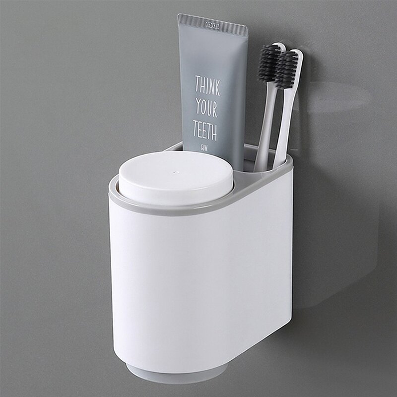 Magnetic Toothbrush Cup Manufacturer - OEM/ODM Plastic Bathroom Organizer