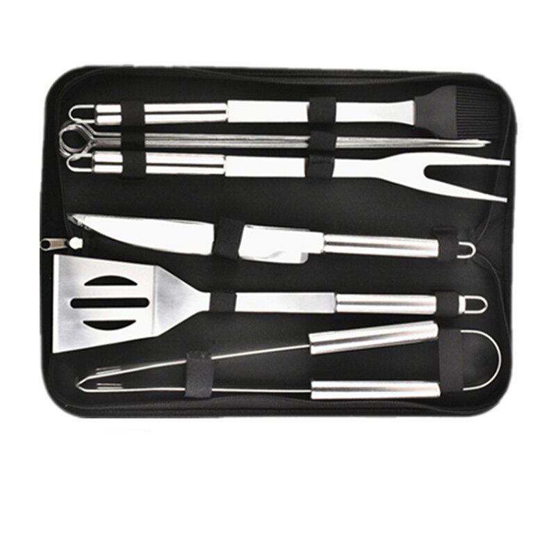 BBQ Tool Set Manufacturer - OEM/ODM 10PCS Stainless Steel