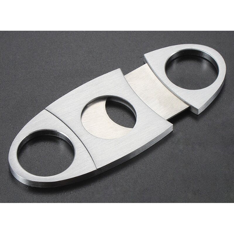 Cigar Cutter Manufacturer - OEM/ODM Metal 3 Finger Leather Case