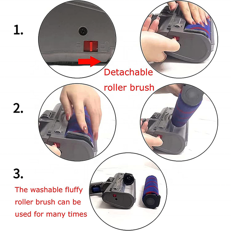 Vacuum Cleaner Brush Head Manufacturer - OEM/ODM Soft Roller Replacement