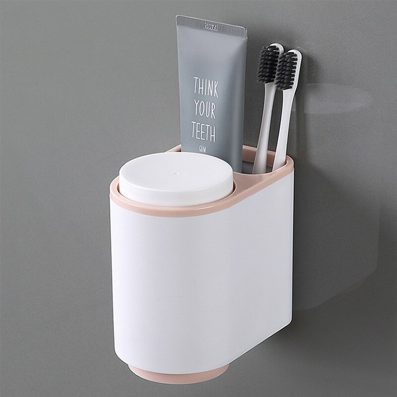 Magnetic Toothbrush Cup Manufacturer - OEM/ODM Plastic Bathroom Organizer