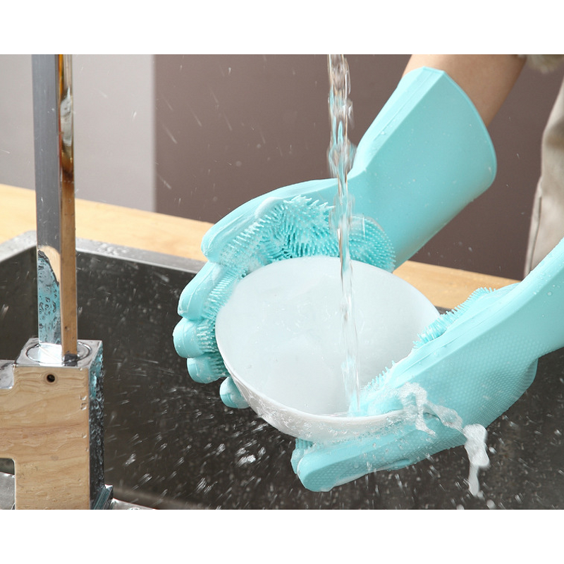 Silicone Dishwashing Gloves Manufacturer - OEM/ODM Food Grade Kitchen