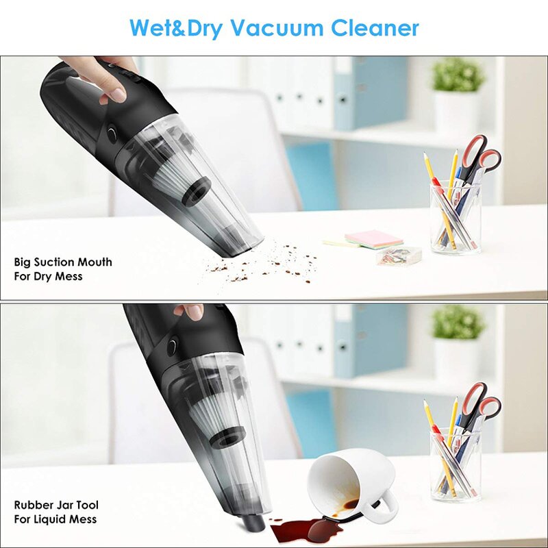Handheld Car Vacuum Manufacturer - OEM/ODM 120W Metal Copper Dry Wet