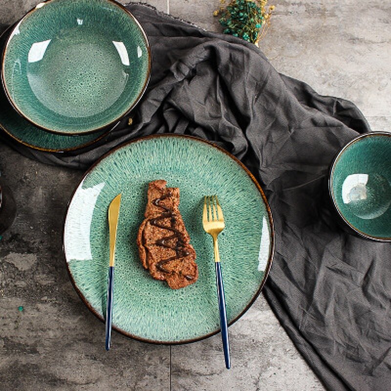 Ceramic Tableware Set Manufacturer - OEM/ODM Creative Salad Noodles Bowl