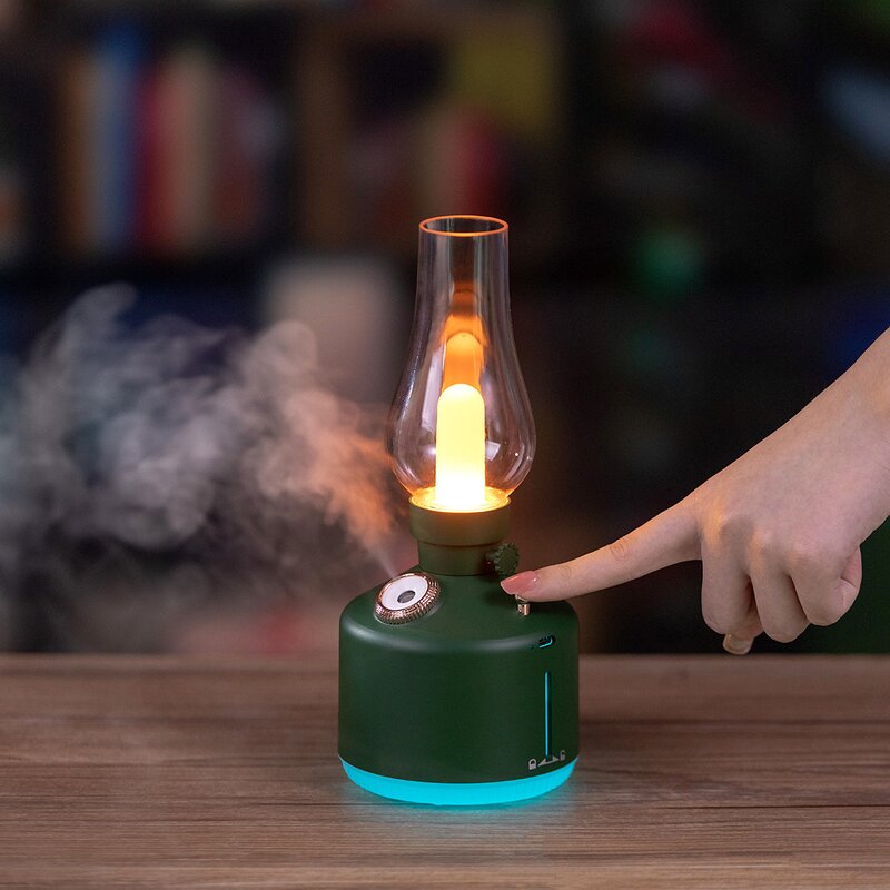 Aroma Diffuser Manufacturer - OEM/ODM Retro Night Light Wireless Charging