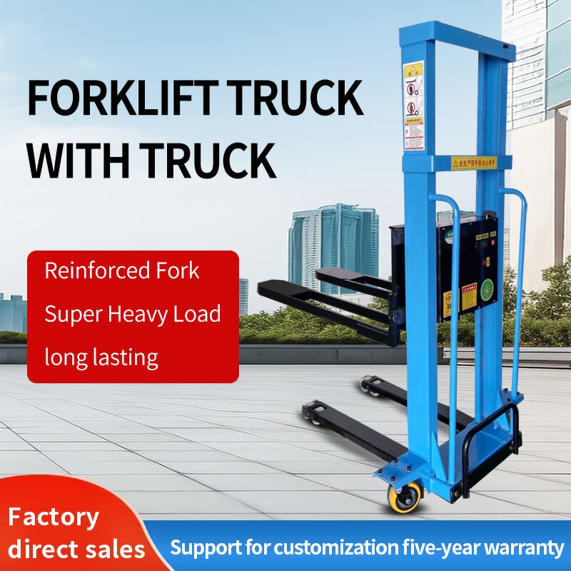 Portable Electric Forklift Manufacturer - OEM/ODM 1 Ton Hydraulic Unloading